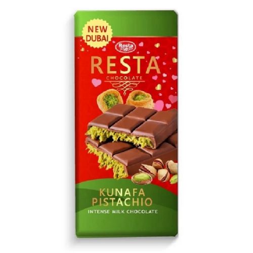 Dubai reste (piros) csokoládé 140g