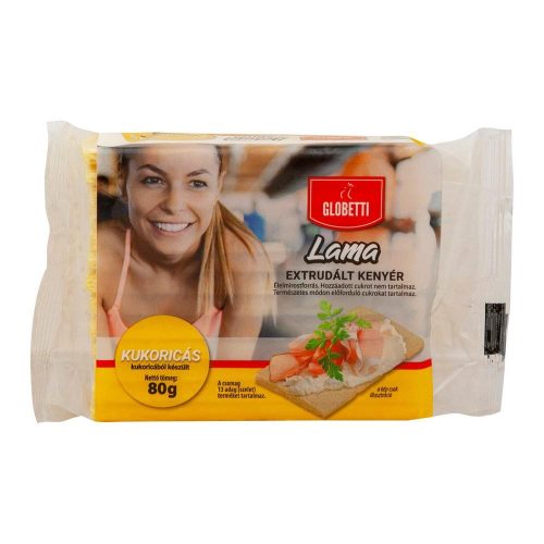 Láma extrudált kenyér kukoricás 80 g