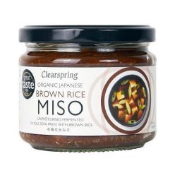 Clearspring bio miso barnarizsből üveges 300 g