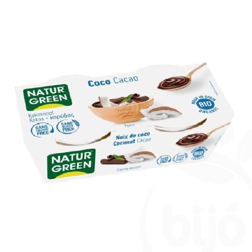 Naturgreen bio kókusz-csoki desszert 250 g