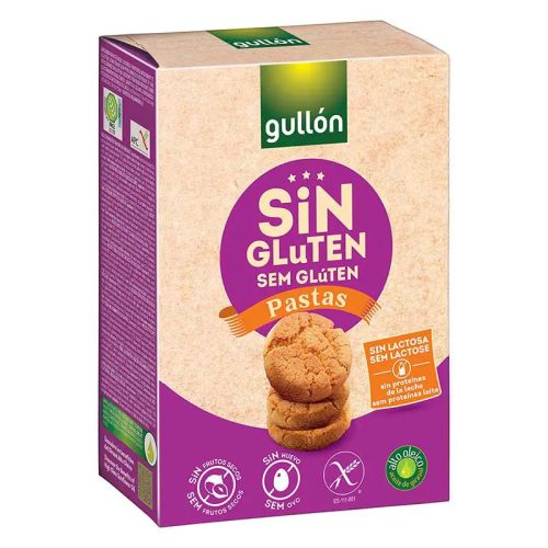 Gullón glutén- tej- és laktózmentes keksz pastas 200 g
