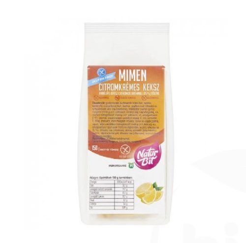 Its us mimen gluténmentes keksz citromkrémes 150 g