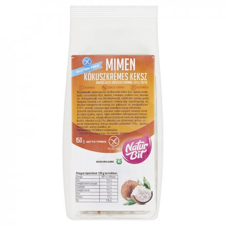 Its us mimen gluténmentes keksz kókuszkrémes 150 g