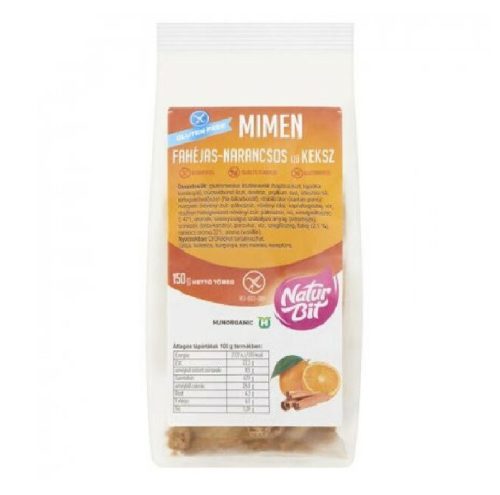 Its us mimen gluténmentes keksz narancsos-fahéjas 150 g