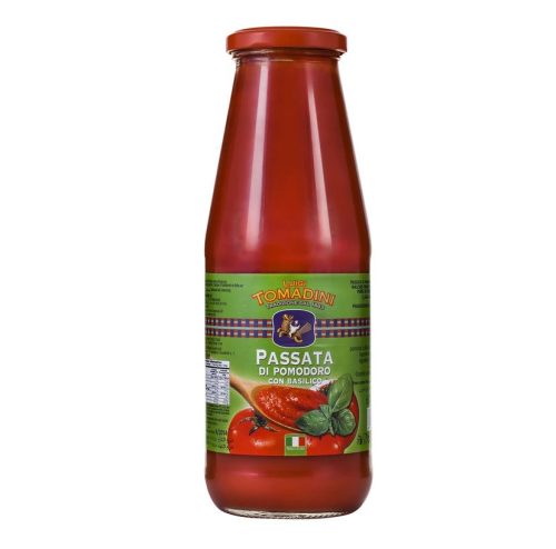 Luigi tomadini paszírozott paradicsom bazsalikomos 680 ml