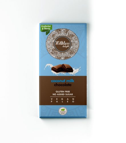 Dia-Wellness health market milkless delight kókusztejes csokoládé 80 g