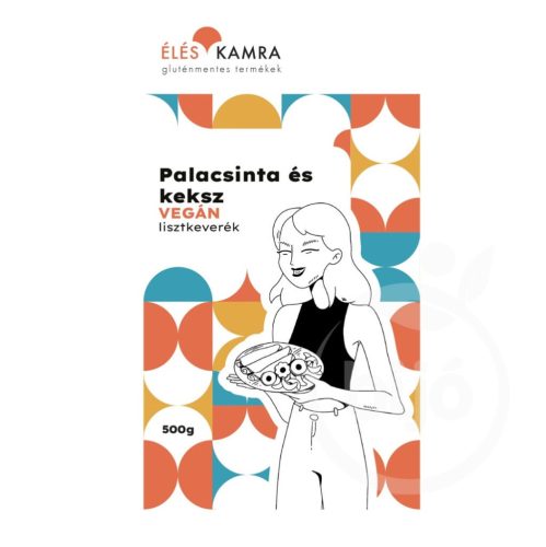 Éléskamra vegan palacsinta és keksz lisztkeverék gluténmentes 500 g