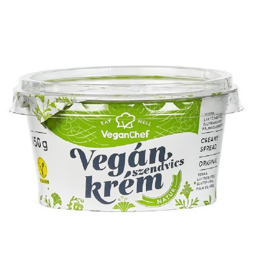 Veganchef kenhető növényi krém natúr 150 g
