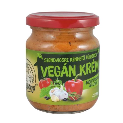 Vegabond vegán krém mediterrán jellegű 180 g