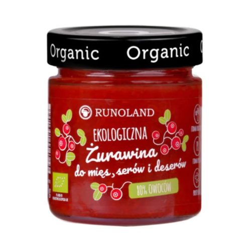 Runoland bio tőzegáfonya szósz húsokhoz 200 g