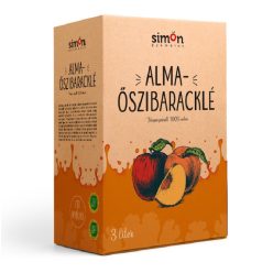 Simon gyümölcs alma-őszibaracklé 3000 ml