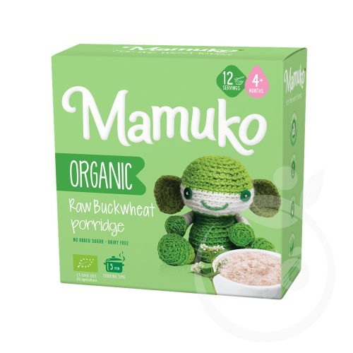 Mamuko bio nyers hajdina zabkása 4 hónapos kortól 200 g