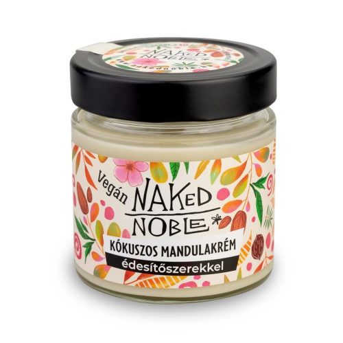 Naked noble kókuszos mandulakrém édesítőszerekkel 200 g