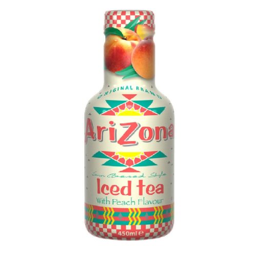 Arizona fekete tea barack 450 ml