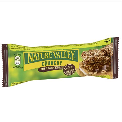 Nature Valley zabszelet étcsokoládéval 42 g