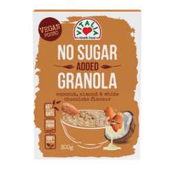   Vitalia granola hozzáadott cukor nélkül fehércsokis kókuszos mandulás 300 g