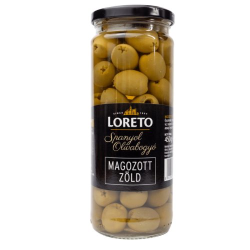 Loreto zöld magozott olívabogyó 227 g