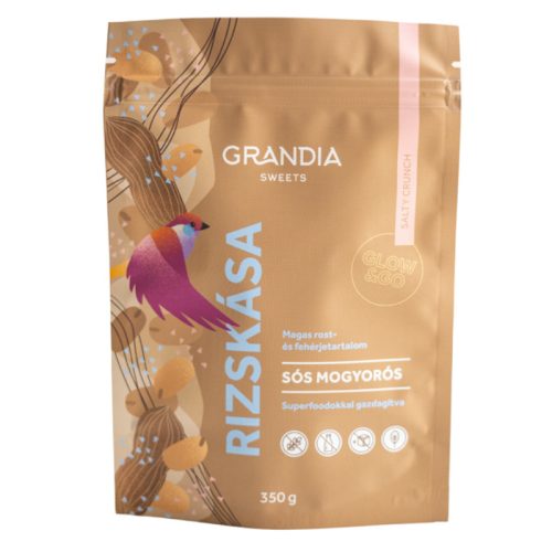 Grandia rizskása növényi fehérjével sós mogyorós 350 g
