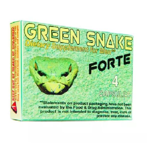 GREEN SNAKE - 4 DB