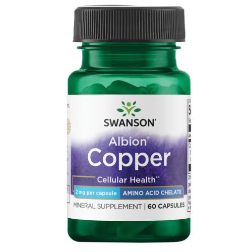 Swanson Albion Copper (Réz-biszglicinát) 2mg 300 tabletta