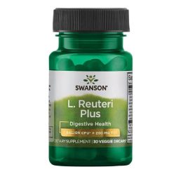   Swanson Lactobacillus Reuteri Plus 30 kapsz (3 féle Probiotikum + Prebiotikum)