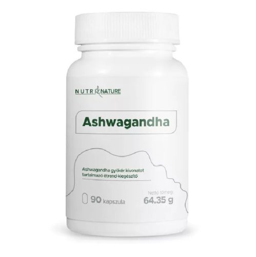 Nutri Nature Ashwagandha 375mg 90db kapszula