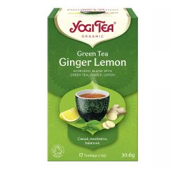   BIO Zöld tea gyömbérrel, citrommal Yogi Green Tea Ginger Lemon