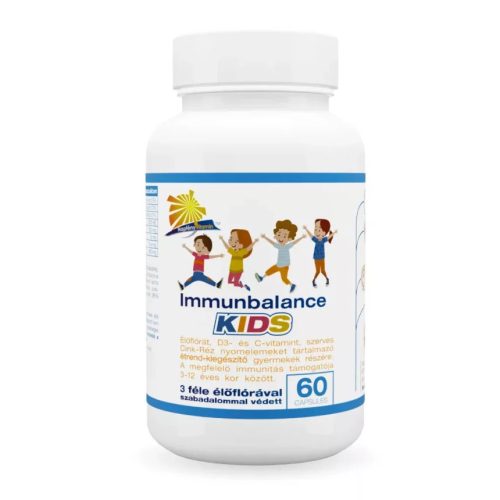 NapfényVitamin Immunbalance KIDS immun támogatás 3-12 éves gyermekeknek (60)