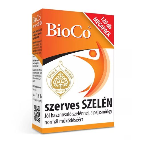 BioCo Szerves Szelén 100mcg 120db tabletta