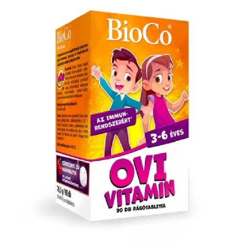 BioCo Ovi Vitamin 90db rágótabletta 3-6 éveseknek