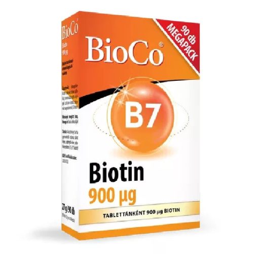 BioCo Biotin 900µg MEGAPACK 90db tabletta