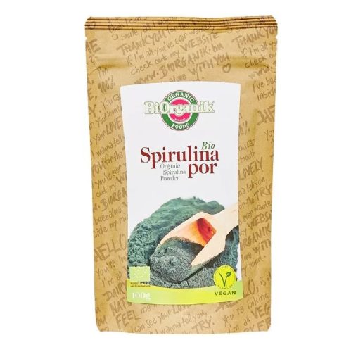 BIO spirulina por 100g BiOrganik