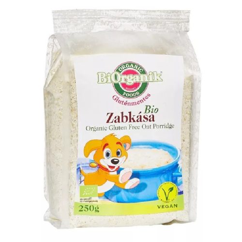 BIO gluténmentes zabkása 250g BiOrganik