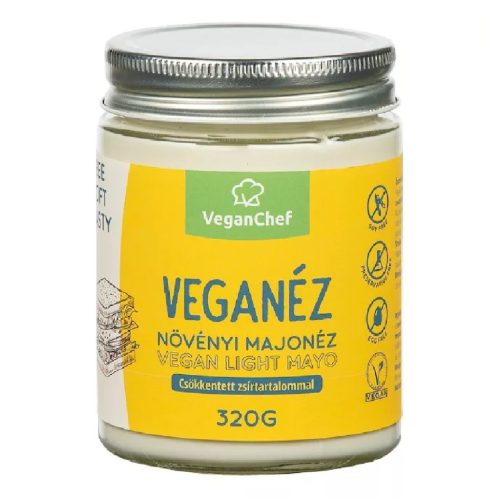 VeganChef Veganéz light 320g üveges