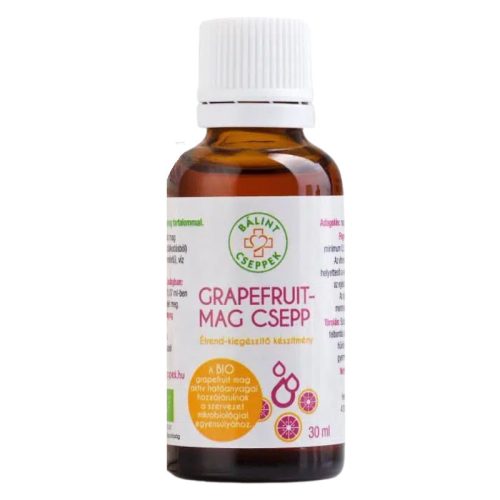 Bálint Cseppek BIO Grapefruitmag csepp 30ml