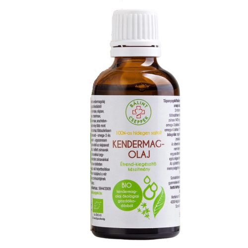 Bálint Cseppek BIO Kendermagolaj 50ml