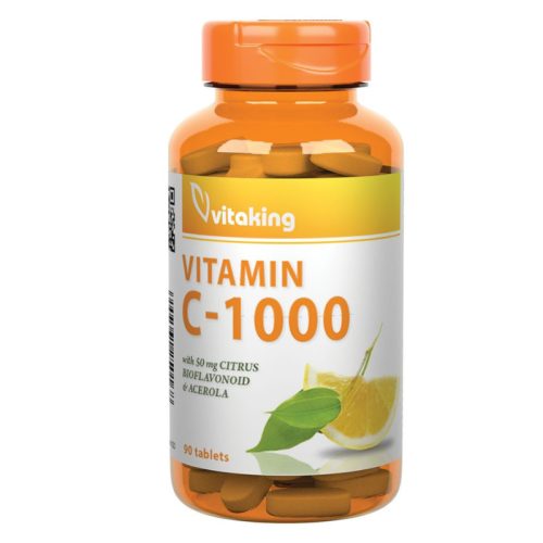 Vitaking C-1000 Bioflavonoid Acerola 90 tabletta