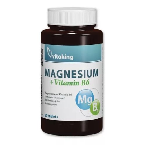 Vitaking Magnesium citrát 150mg + B6 (90) tabletta