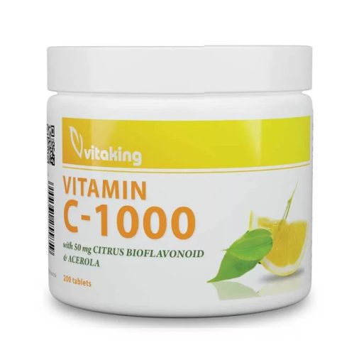 Vitaking C-1000 Bioflavonoid Acerola 200 tabletta