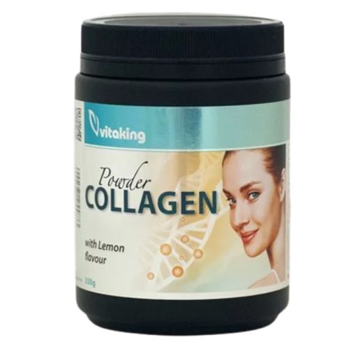 Vitaking Kollagén citrom ízű italpor 330g