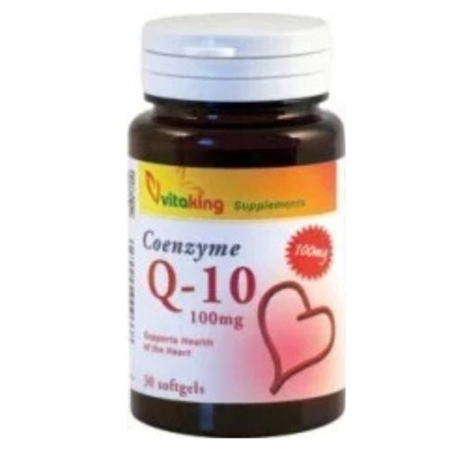 Vitaking Q-10 Coenzym 100mg (30) lágykapszula