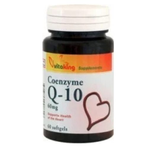 Vitaking Q-10 Coenzym 60mg (60) lágykapszula
