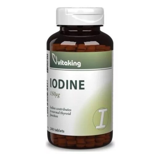 Vitaking Jód - Iodine 150mcg (240) tabletta