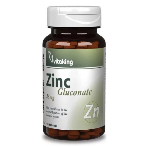 Vitaking Cink-glükonát 25 mg (90) tabletta