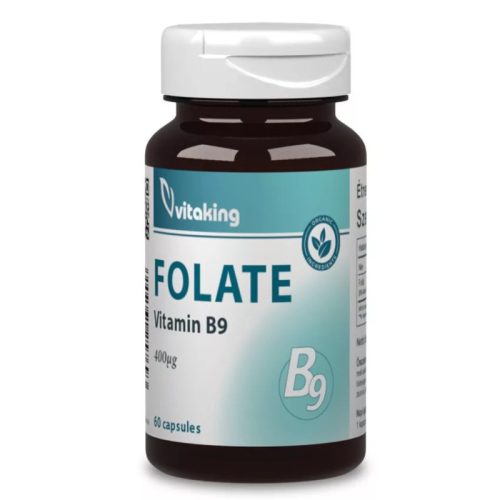 Vitaking Folate - B9 vitamin 400mcg (60) kapszula szerves folát