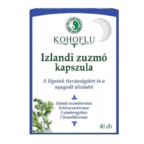 Dr. Chen KOHOFLU Izlandi zuzmó 40db kapszula
