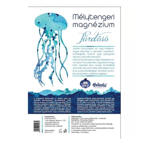Paleolit Mélytengeri magnézium 1kg fürdősó