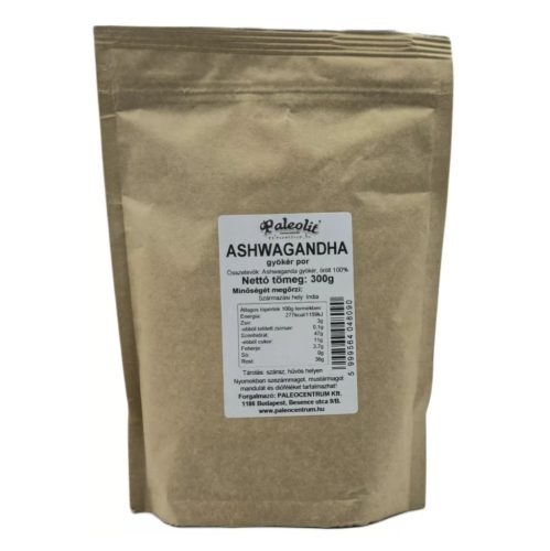 Paleolit Ashwagandha gyökér por 300g organikus