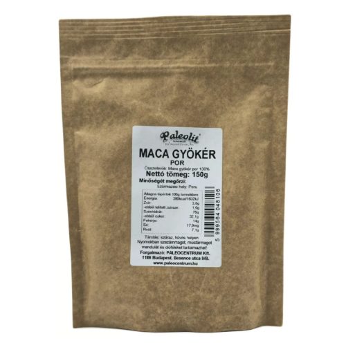 Paleolit Macagyökér por 150g organikus