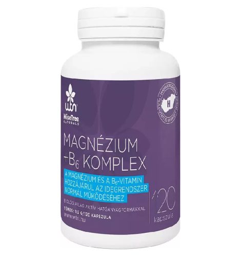 WTN Magnézium + B6 komplex 120 kapszula